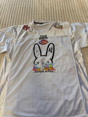 Team Benito Super Bowl Graphic Jersey - White
